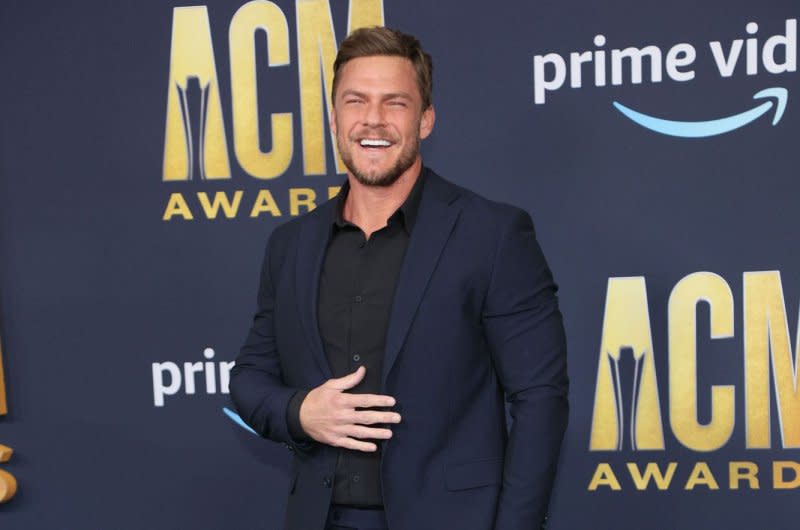 Alan Ritchson attends the Academy of Country Music Awards in 2022. File Photo by James Atoa/UPI