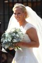 <p> Anne's daughter, Zara Tindall, kept the family tradition going, wearing a tiara on her wedding day that her mother had worn previously. </p>