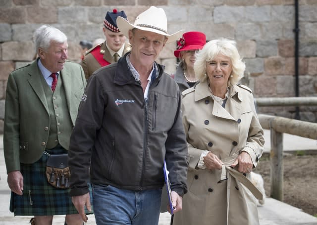 The Duchess of Rothesay visits HorseBack UK