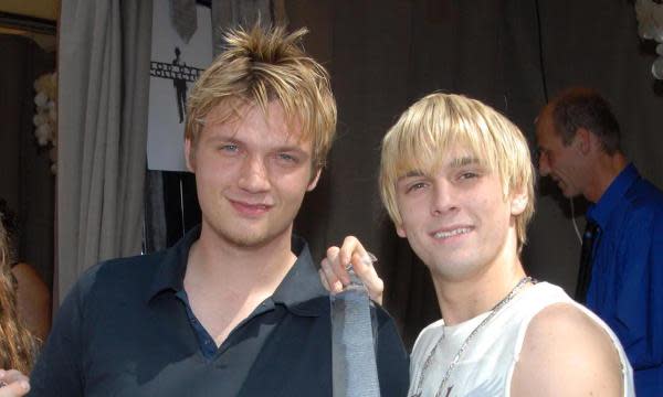 Aaron Carter y Nick Carter (Imagen: Getty)