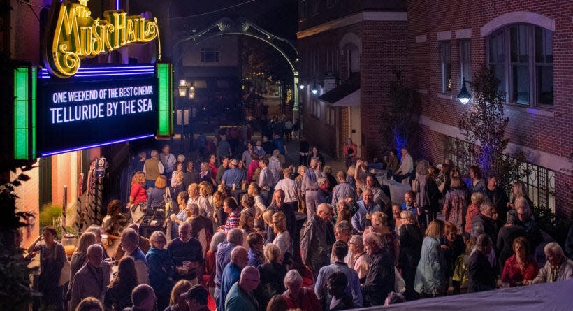 Movies fresh from their debuts at the 50th Telluride Film Festival in Colorado will be on screen at The Music Hall as Telluride by the Sea gets its 24th year underway.