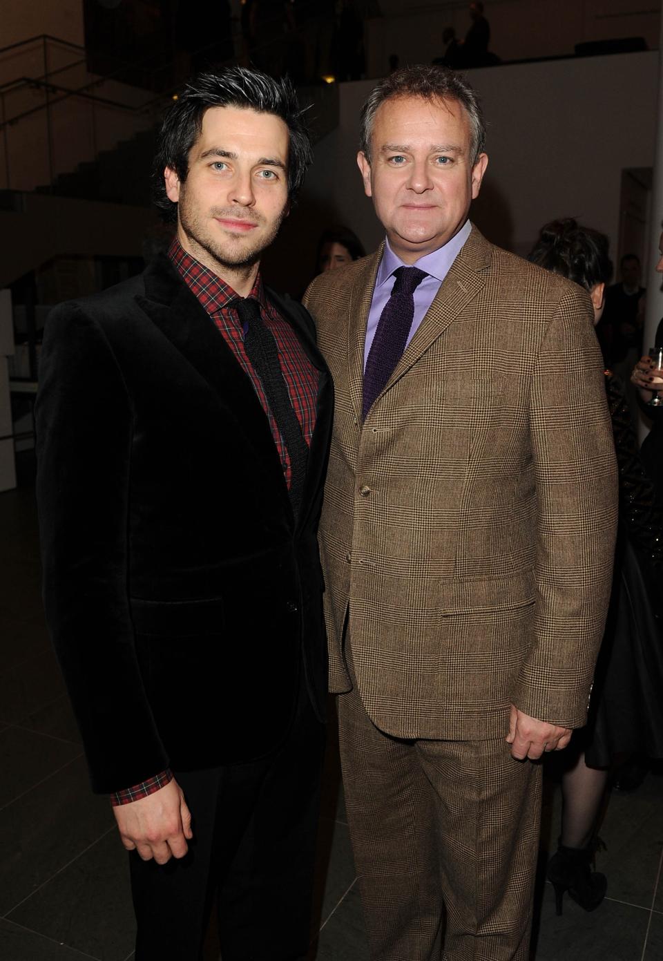 NEW YORK, NY - DECEMBER 10: Rob James-Collier, and Hugh Bonneville attend an evening with the cast and producers of PBS Masterpiece series "Downton Abbey" hosted by Ralph Lauren & Graydon Carter on December 10, 2012 in New York City. (Photo by Craig Barritt/Getty Images for Ralph Lauren)