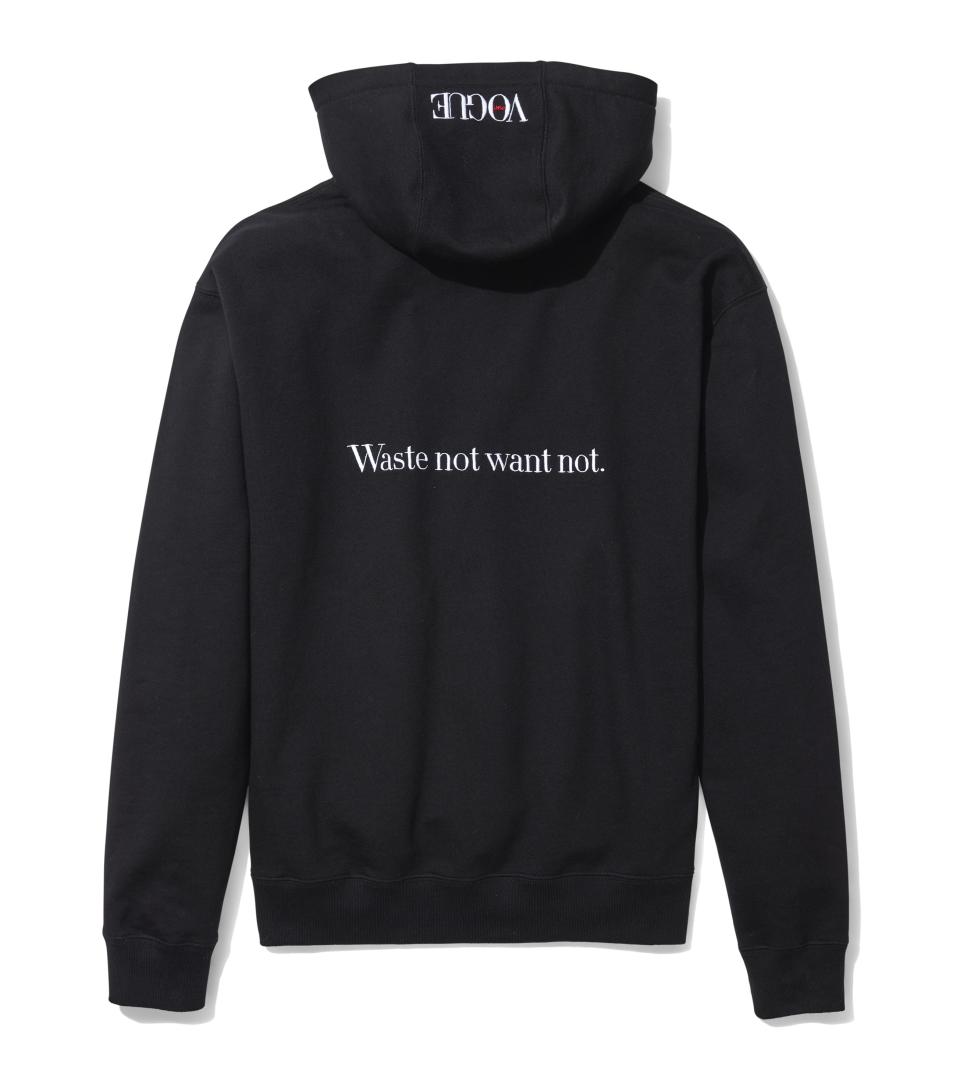 The Vogue x Public School hoodie in black