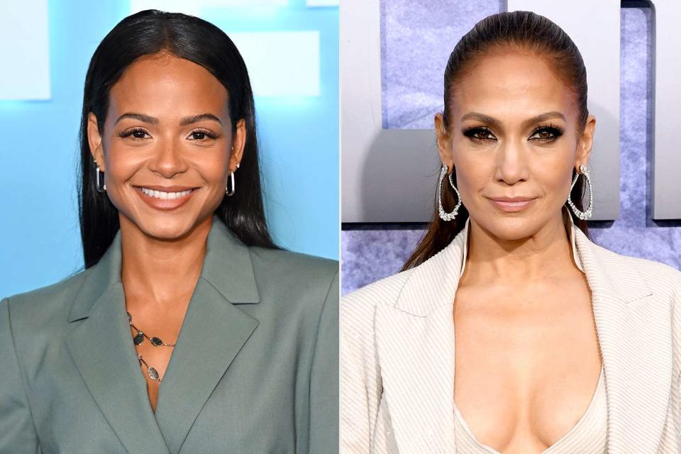 <p>Karwai Tang/WireImage; Jon Kopaloff/Getty </p> Christina Milian; Jennifer Lopez