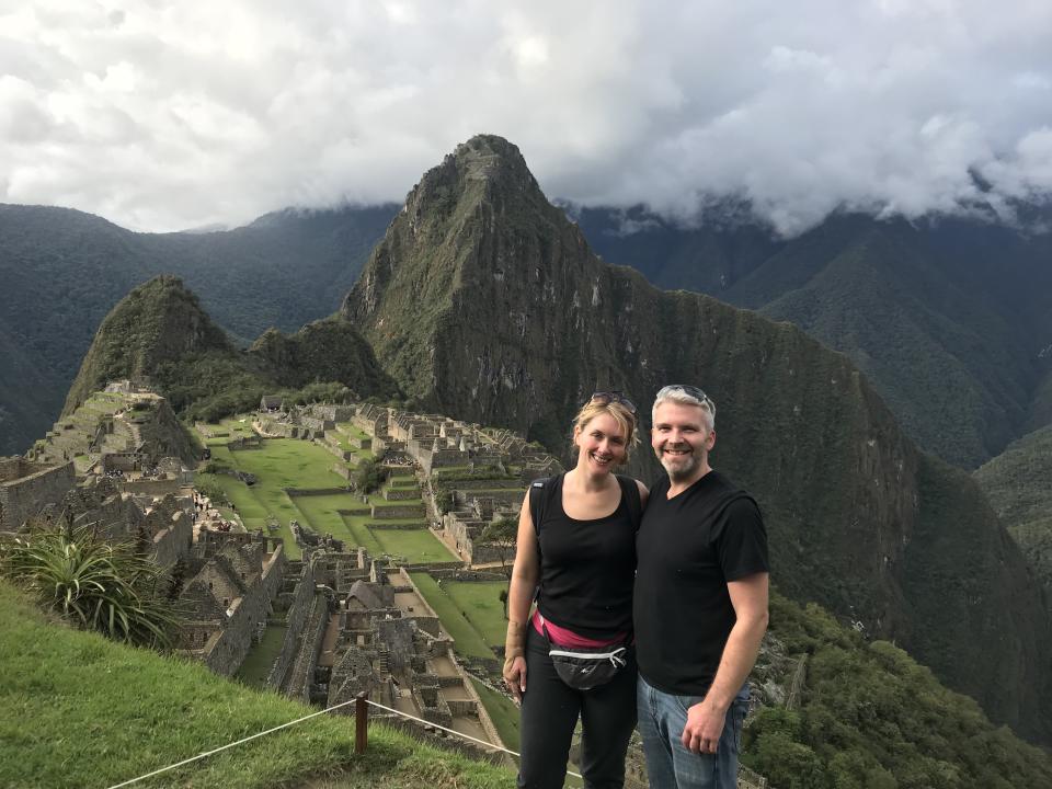 Sarah Williams and Richard Cunningham, who are set to become one of the first couples to get married in England since lockdown