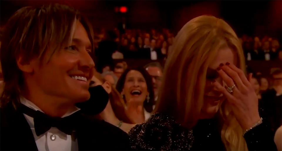 Keith Urban and Nicole Kidman at the Oscars