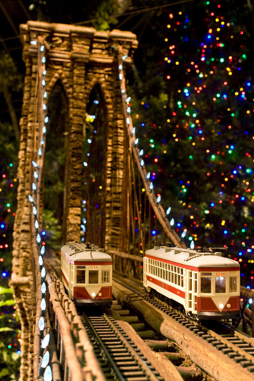 <p>Kids and adults alike won't want to miss the annual holiday train show at the <a href="https://www.nybg.org/event/holiday-train-show/" rel="nofollow noopener" target="_blank" data-ylk="slk:New York Botanical Garden;elm:context_link;itc:0;sec:content-canvas" class="link ">New York Botanical Garden</a>, which runs from November to late January. (This year, the event is limited to members and Bronx community partners.) After marveling at the magical display of toy trains, be sure to check out the <a href="https://www.nybg.org/event/nybg-glow/" rel="nofollow noopener" target="_blank" data-ylk="slk:"NYBG GLOW" event;elm:context_link;itc:0;sec:content-canvas" class="link ">"NYBG GLOW" event</a>, an all-new outdoor experience for the holiday.</p>