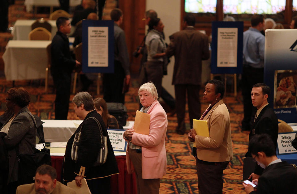 Career Fair Held For Job Seekers