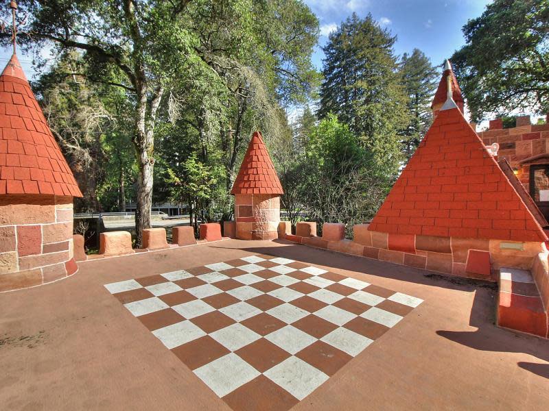 Own Your Own Castle and Play Life-Size Chess On The Roof, As Royalty Does