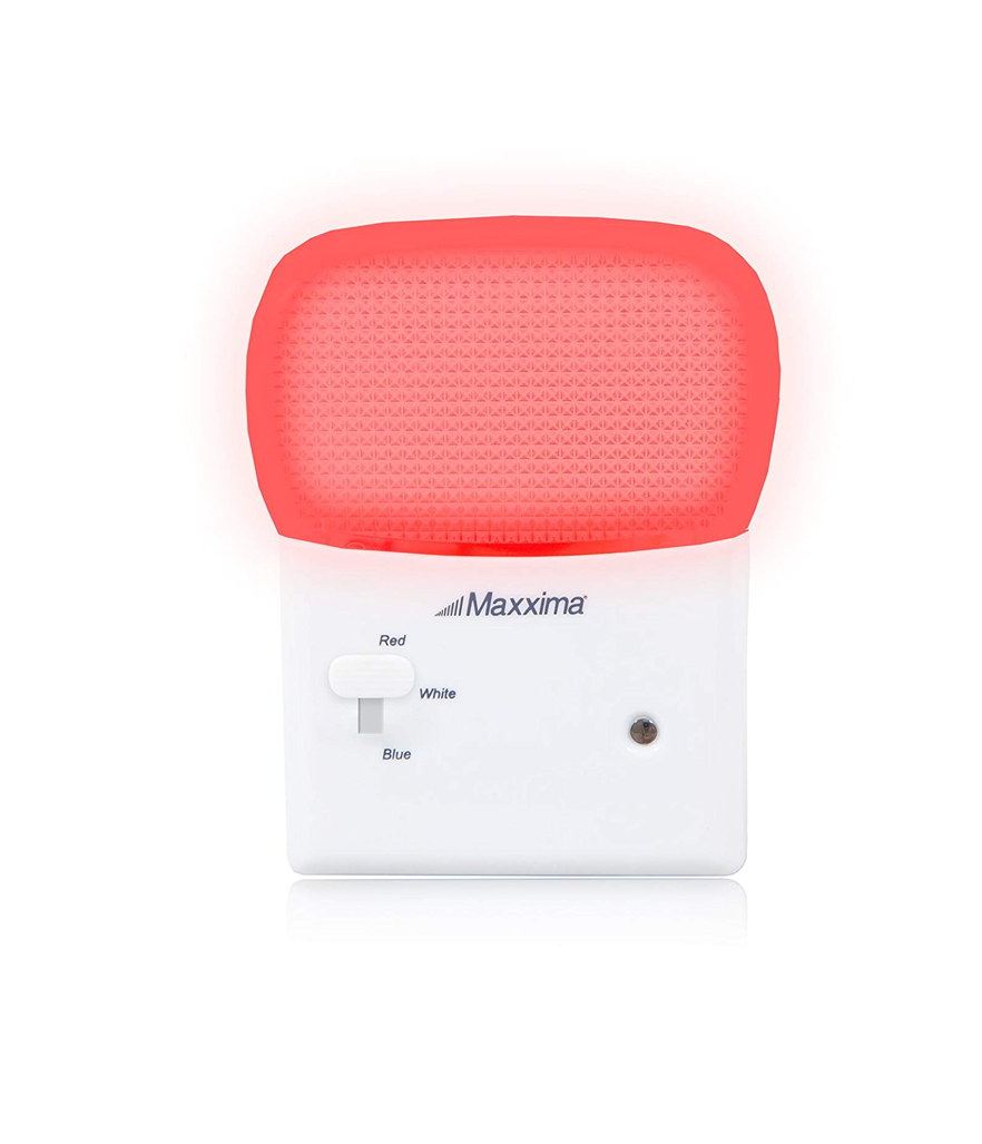 Maxxima LED Multi-Color Red LED Night Light (Photo: Amazon)