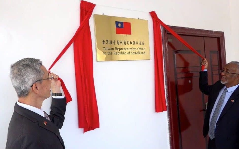 Taiwan opened a representative office in Somaliland in August - EPA