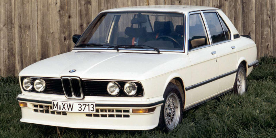 <p>Not to be confused with the later E28 with the same name, the E12 M535i widely considered to be the M5's predecessor. Its 3.5-liter inline six made 210 horsepower, which might not sound like a lot today, but it was more than twice what you got in the original 518i. </p>