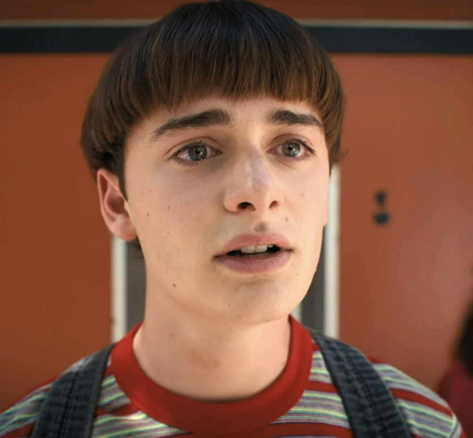 Noah Schnapp as a teenager