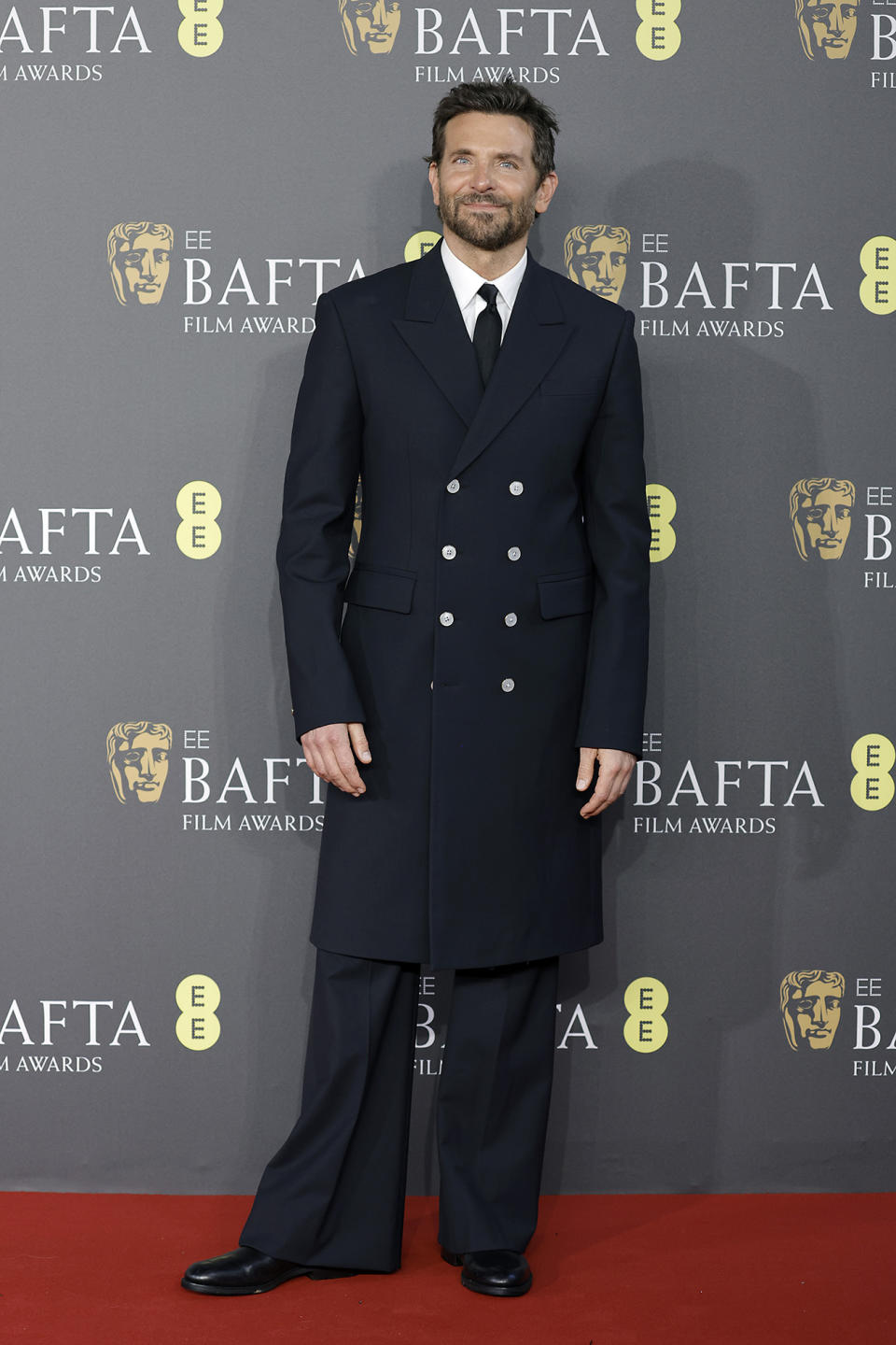LONDON, ENGLAND - FEBRUARY 18: Bradley Cooper attends the EE BAFTA Film Awards 2024 at The Royal Festival Hall on February 18, 2024 in London, England. (Photo by John Phillips/Getty Images)