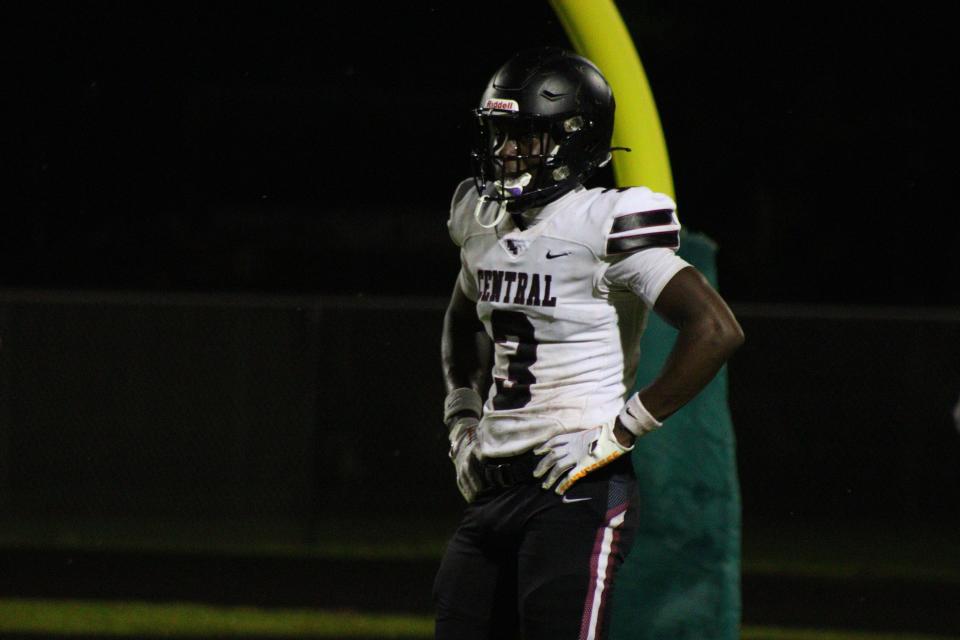 Four-star safety Tony Williams held down the secondary for Palm Beach Central in a preseason defensive showdown at Atlantic High.