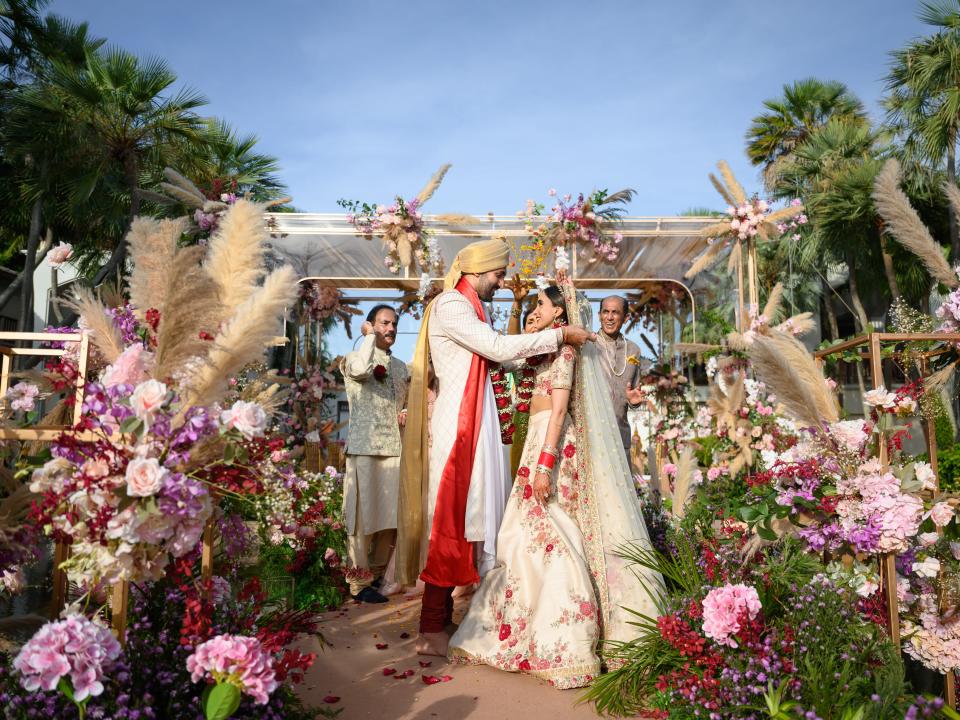 Krishma Sood Bhojwani's wedding.