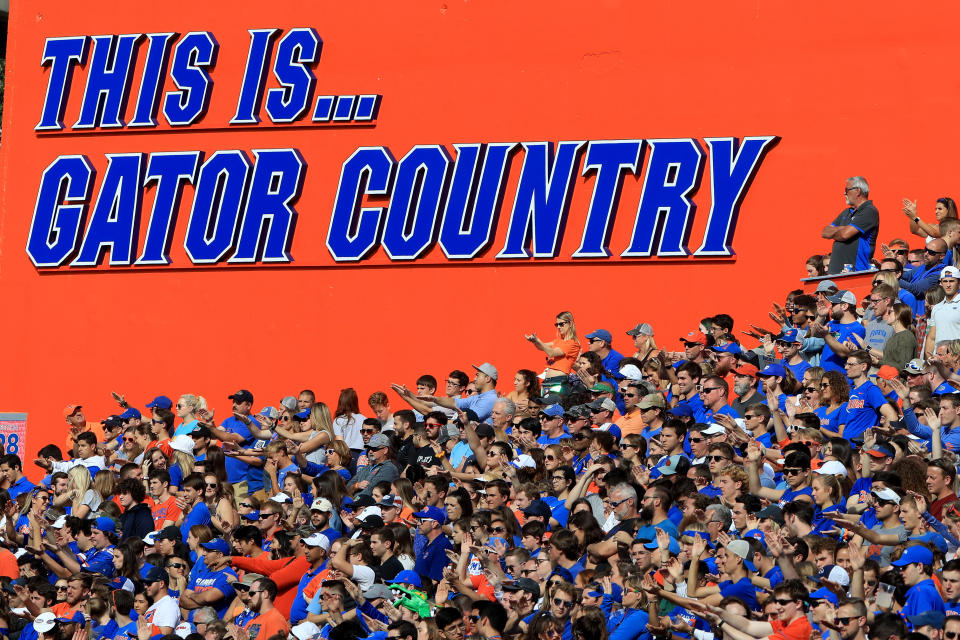 GAINESVILLE, FLORIDA - NOVEMBER 09: A general view during the game between the Florida Gators and the Vanderbilt Commodores at Ben Hill Griffin Stadium on November 09, 2019 in Gainesville, Florida. (Photo by Sam Greenwood/Getty Images)