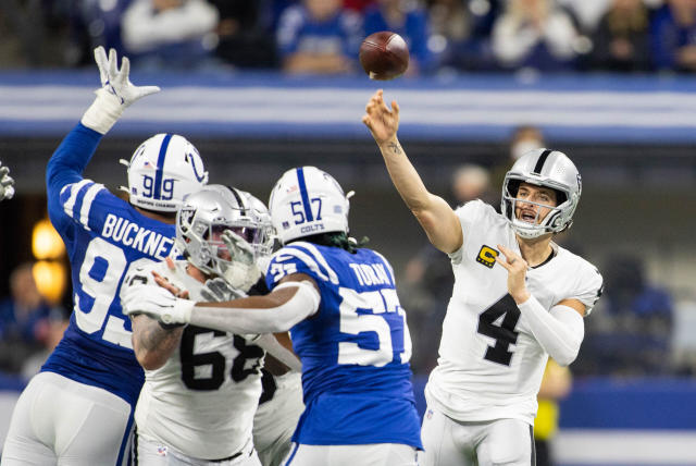 Raiders current quarterback depth chart heading into OTAs