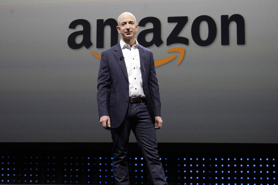 Amazon's Jeff Bezos.