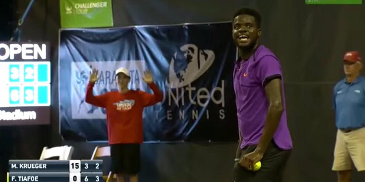 tiafoe match