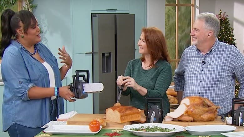 Lance Burney with Mighty Carver on HSN