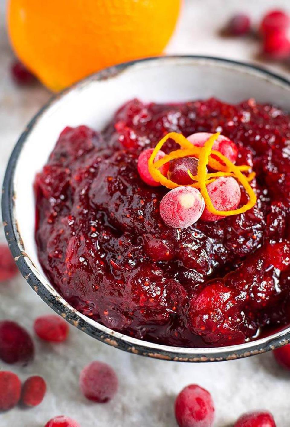 Instant Pot Cranberry Sauce