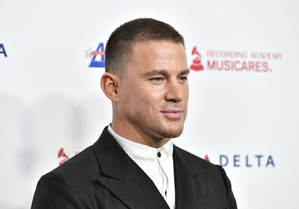 Channing Tatum attends MusiCares Person of the Year on January 24, 2020. (Photo by Frazer Harrison/Getty Images for The Recording Academy)