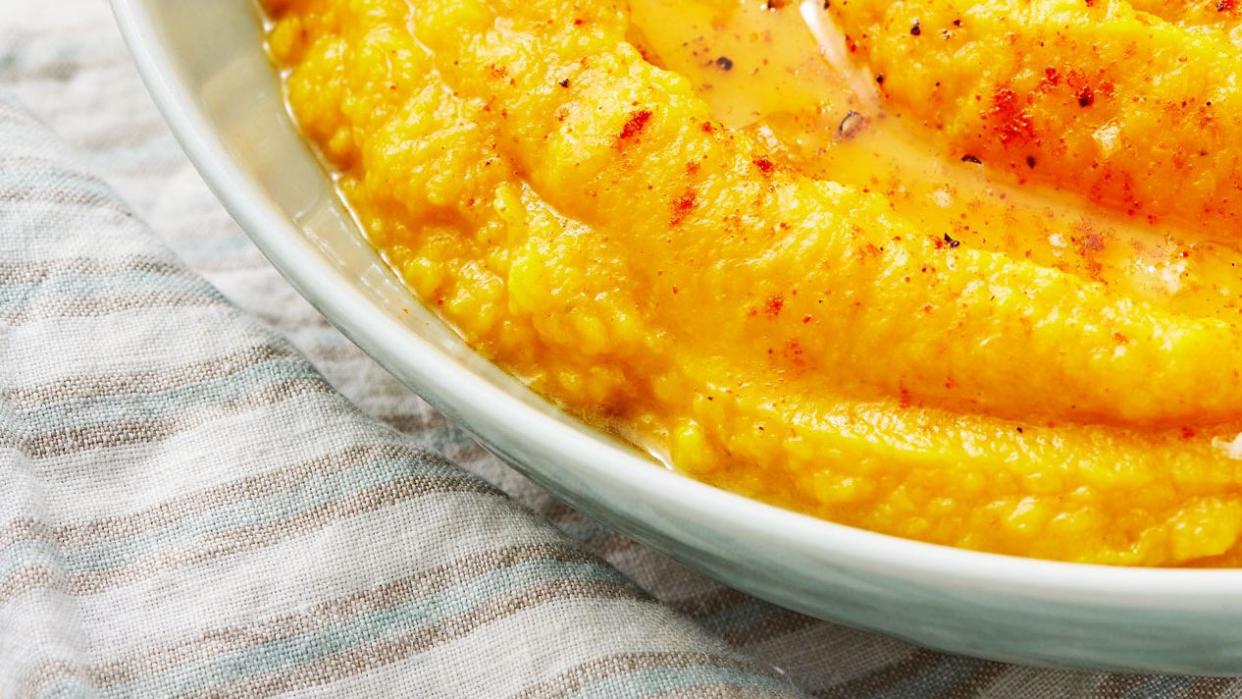 mashed butternut squash delish com