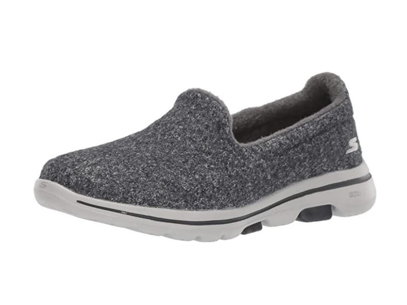 Skechers Women's Go Walk 5 - Wash-a-Wool Sneaker. Image via Amazon.