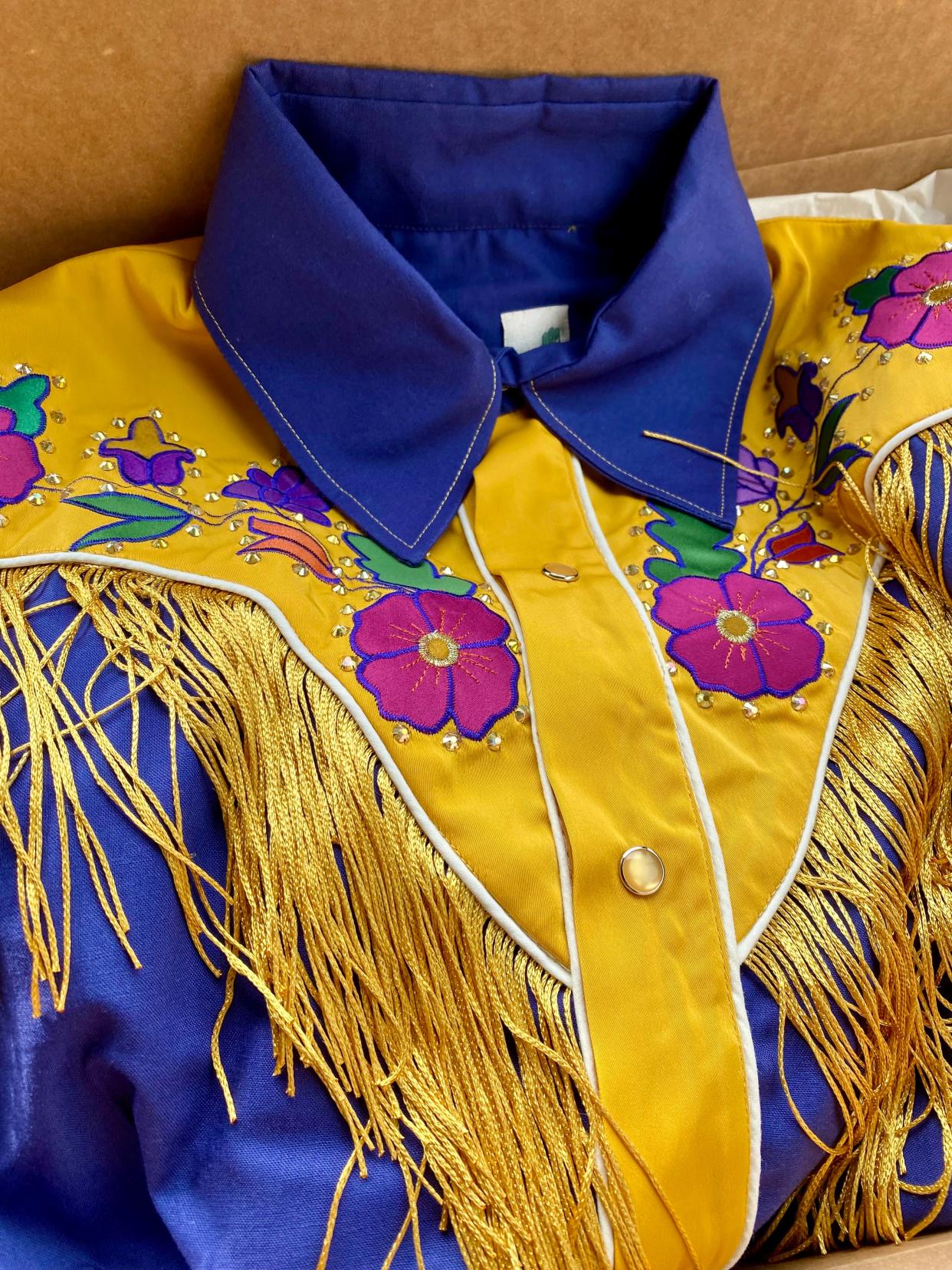 Part of the outfits worn by The Shootouts at their Grand Ole Opry debut last year will be exhibited at the Rock & Roll Hall of Fame in Cleveland. Ryan Humbert, lead singer for The Shootouts, is a North Canton resident.