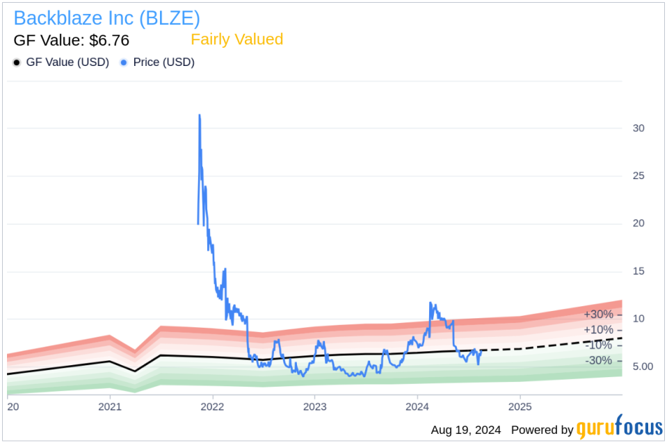 Insider sale: Director Barbara Nelson sells shares of Backblaze Inc (BLZE)