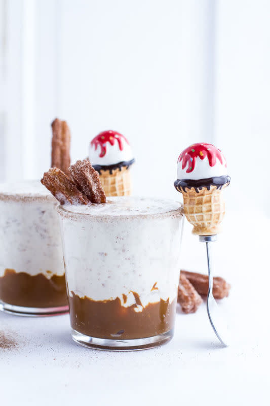 <p>Half Baked Harvest</p><p>So much better than any ice cream stand.</p><p><strong>Get the recipe: <a href="https://www.halfbakedharvest.com/churro-milkshakes-dulce-de-leche/" rel="nofollow noopener" target="_blank" data-ylk="slk:Churro Milkshakes With Dulce de Leche;elm:context_link;itc:0;sec:content-canvas" class="link ">Churro Milkshakes With Dulce de Leche</a></strong></p>