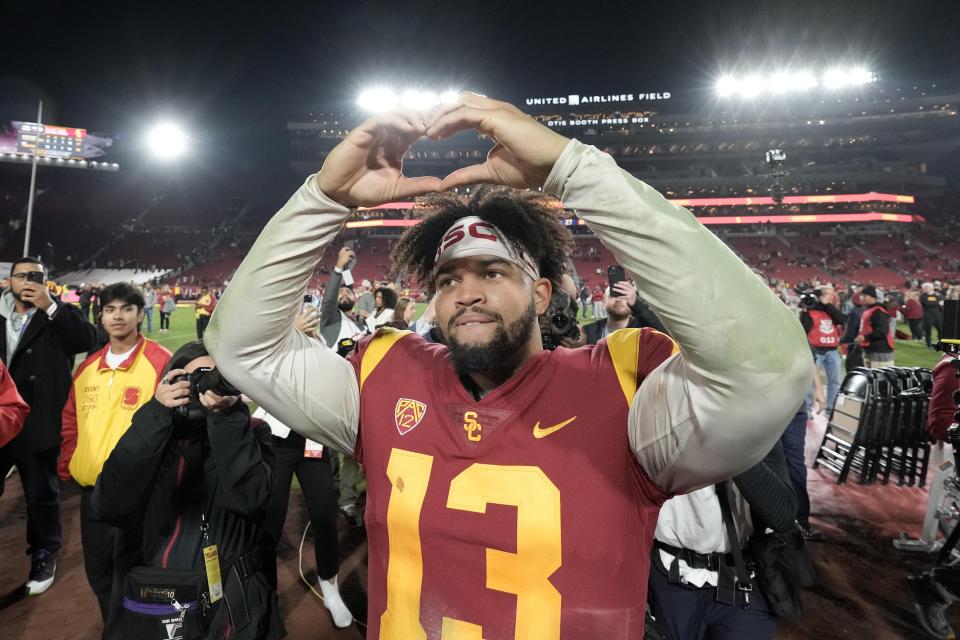 USC quarterback Caleb Williams has claimed the Walter Camp and Maxwell awards.