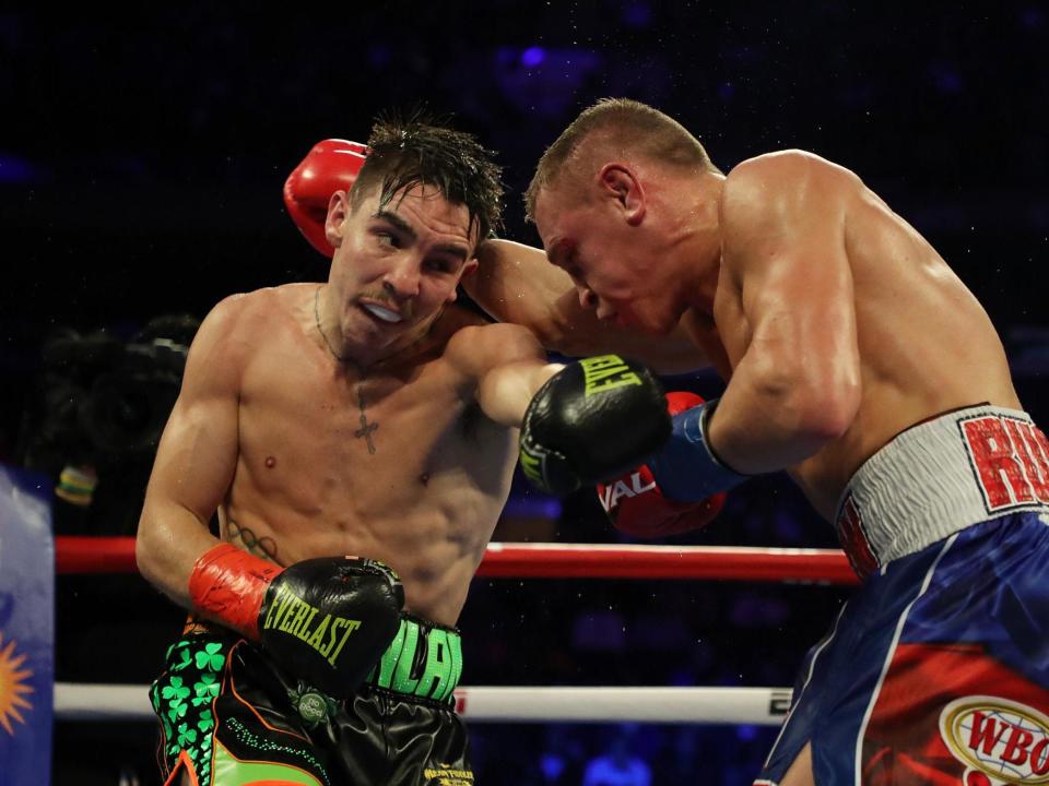 Michael Conlan is returning to Belfast due to his fight being postponed: Getty