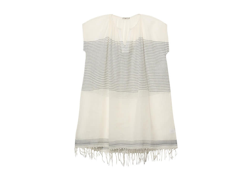 Mes Demoiselles Rio Striped and Tassled Cover-Up