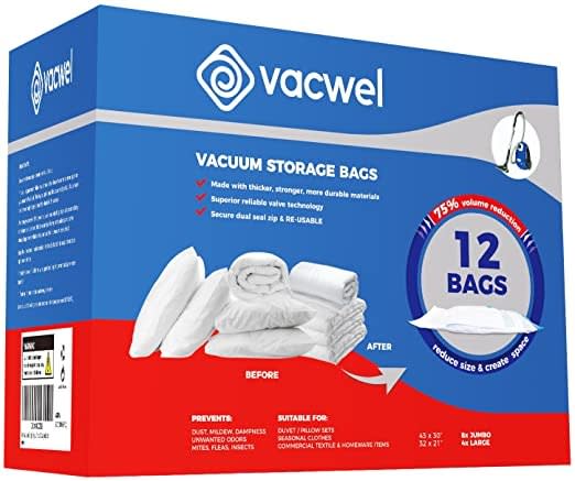 Vacwel Vacuum Storage Bags