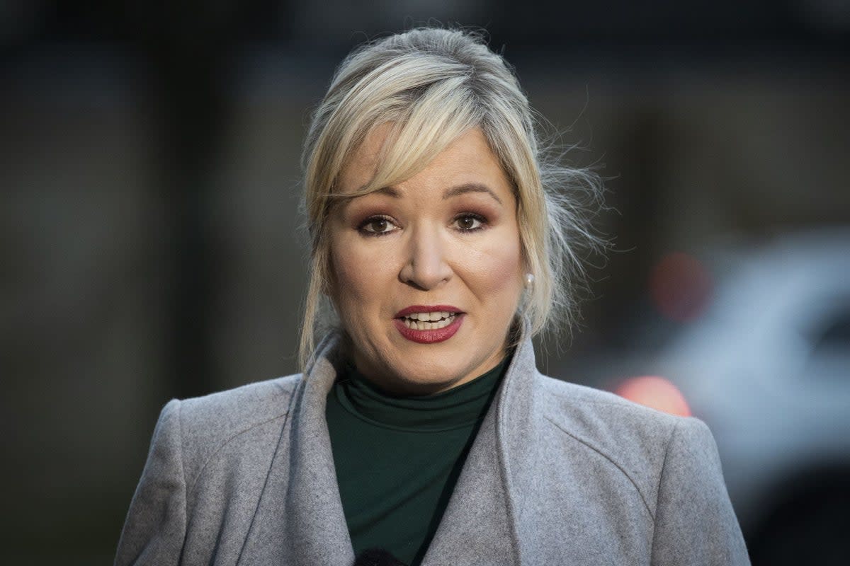 Sinn Fein Vice President Michelle O’Neill condemned the attack (PA Wire)