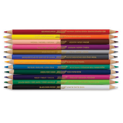 Prang Colored Pencils, 3.3 Millimeter Cores 50 Pencils bright colors  **New**