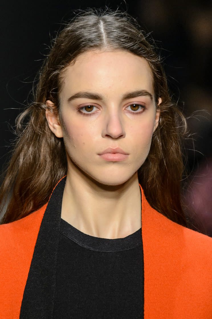 Narciso Rodriguez made a strong case for beautiful second-day hair. (Photo: Imaxtree)