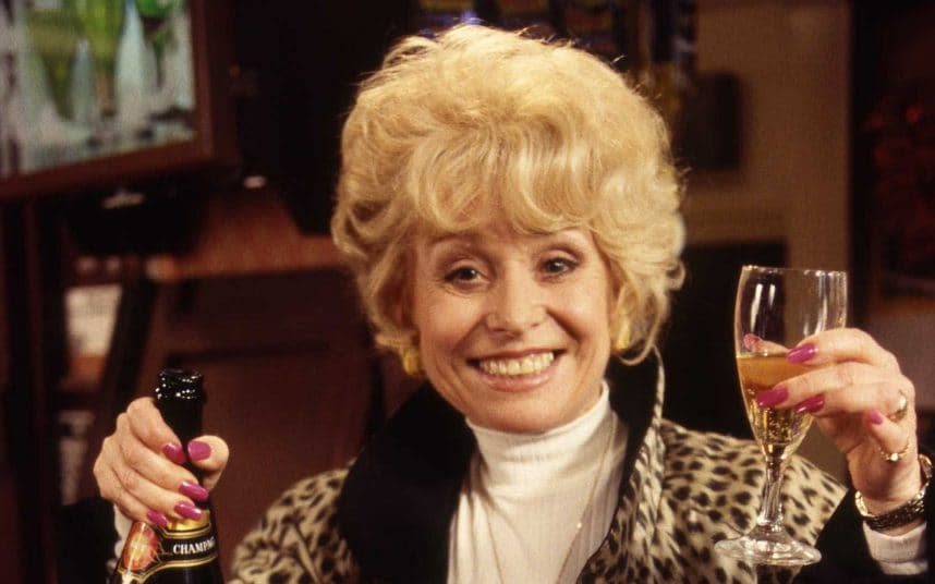 The late Barbara Windsor as Peggy Mitchell - BBC