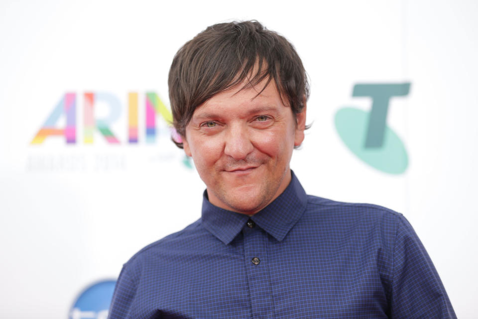 Chris Lilley arrives at the 28th Annual ARIA Awards 2014 at the Star on November 26, 2014 in Sydney, Australia.  (Photo by Mark Metcalfe/Getty Images)