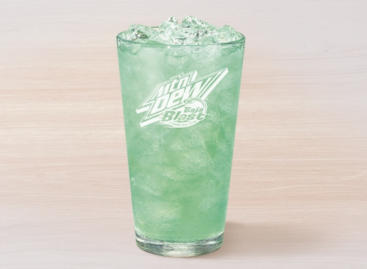 taco bell mountain dew baja blast