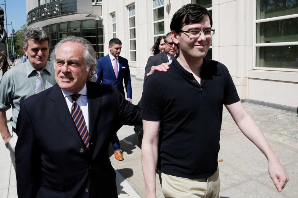 Shkreli was found guilty of securities and wire fraud.