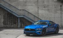 <p>As the only automatic-equipped car on this list, <a rel="nofollow noopener" href="https://www.caranddriver.com/reviews/2018-ford-mustang-automatic-transmission-performance" target="_blank" data-ylk="slk:the 2018 Mustang GT with Ford's optional 10-speed transmission;elm:context_link;itc:0;sec:content-canvas" class="link ">the 2018 Mustang GT with Ford's optional 10-speed transmission</a> is not nearly as engaging as the manual versions that we prefer, but it is quicker. Returning a sizable half-second advantage over the 2018 manual-transmission Mustang GT to both 60 mph and through the quarter-mile, the GT automatic reached those benchmark speeds in 3.8 and 12.1 seconds, the latter with a trap speed of 120 mph. More important, that pace also just beats out the latest Chevrolet Camaro SS fitted with General Motor's version of the same gearbox, which was codeveloped by Ford and General Motors.</p>