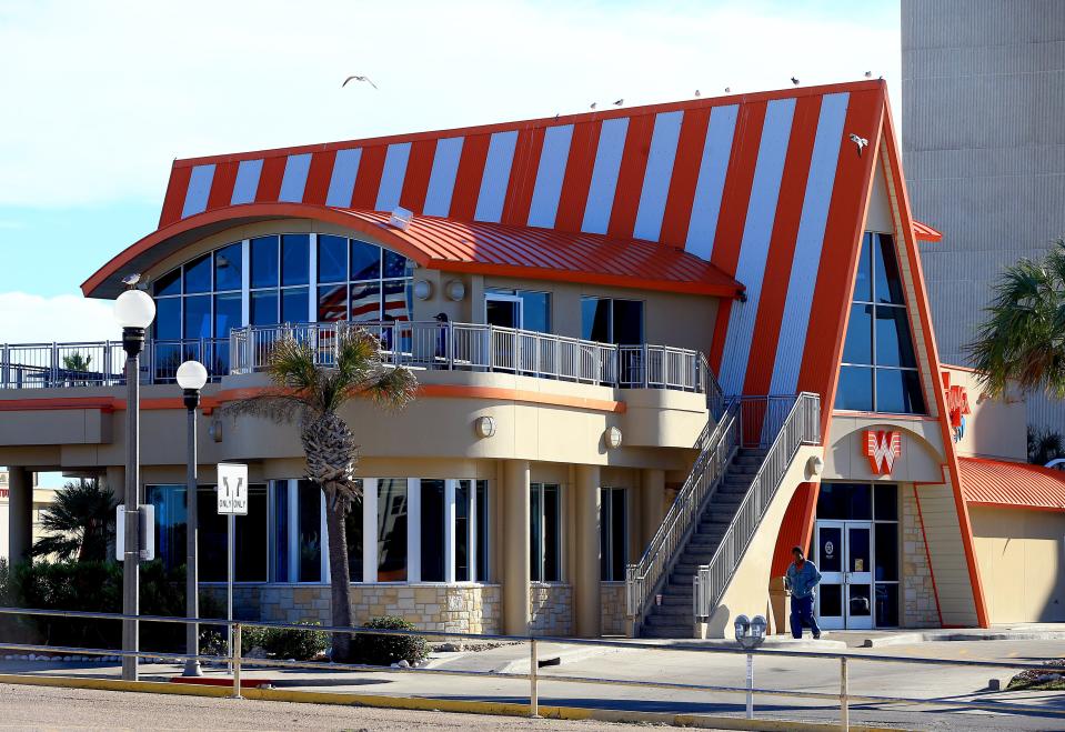 Whataburger on the Bay on Shoreline Boulevard in Corpus Christi in January 2016.