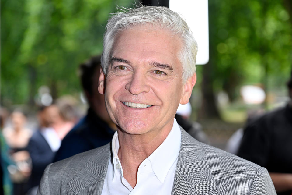 LONDON, ENGLAND – 06. JULI: Phillip Schofield nimmt am 06. Juli 2022 an den TRIC Awards im Grosvenor House in London, England, Teil.  (Foto von Gareth Cattermole/Getty Images)