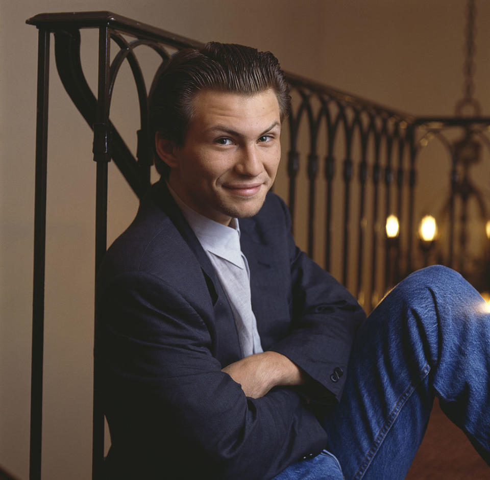 Closeup of Christian Slater