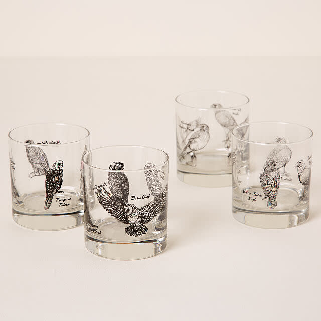 <p><a href="https://go.redirectingat.com?id=74968X1596630&url=https%3A%2F%2Fwww.uncommongoods.com%2Fproduct%2Fbirds-of-prey-rocks-glass-set&sref=https%3A%2F%2Fwww.countryliving.com%2Fshopping%2Fg60370527%2Fbest-gifts-bird-watchers%2F" rel="nofollow noopener" target="_blank" data-ylk="slk:Shop Now;elm:context_link;itc:0;sec:content-canvas" class="link rapid-noclick-resp">Shop Now</a></p><p>Birds of Prey Rocks Glass Set</p><p>uncommongoods.com</p><p>$48.00</p>