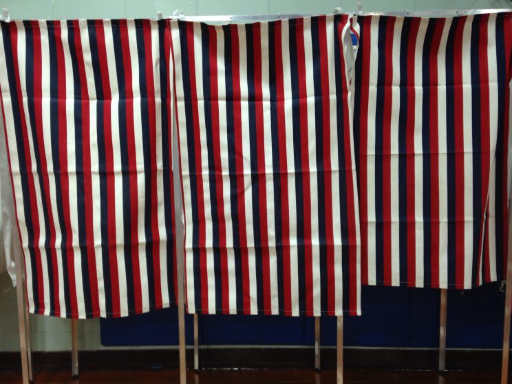 voting booths stations