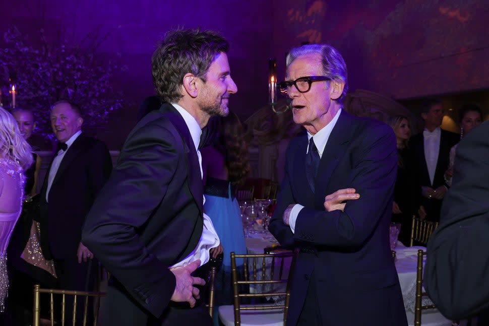 Bradley Cooper and Bill Nighy attend The 2023 Met Gala Celebrating 